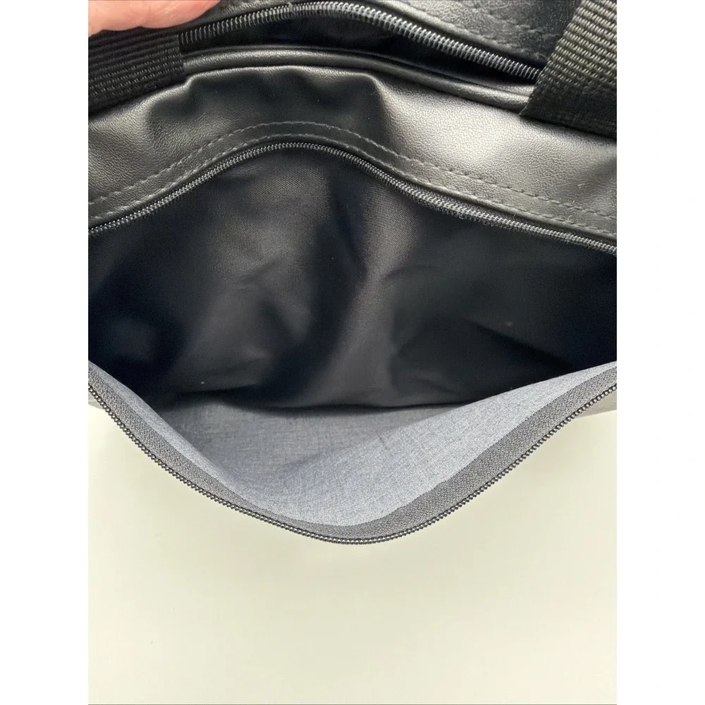 Ashten Document Bag Black NWT Multiple Pockets Carry Shoulder Strap Or Handles